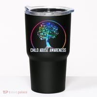 Protect All Child Abuse Prevention Awareness Month Tumbler thumb 0