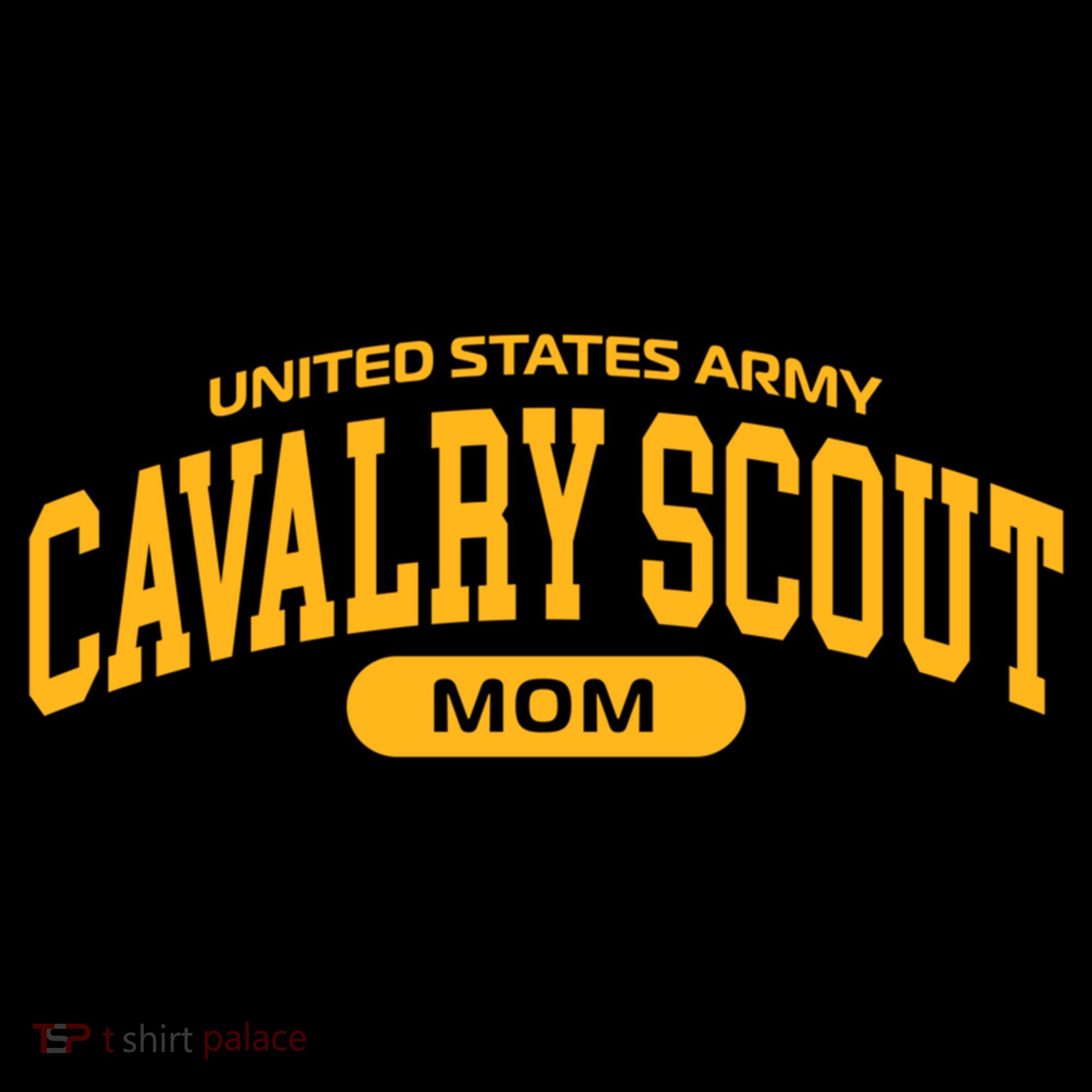 Proud Army Cavalry Scout Mom Gift Women's Hoodie