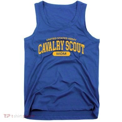 Proud Army Cavalry Scout Mom Gift Tank Top