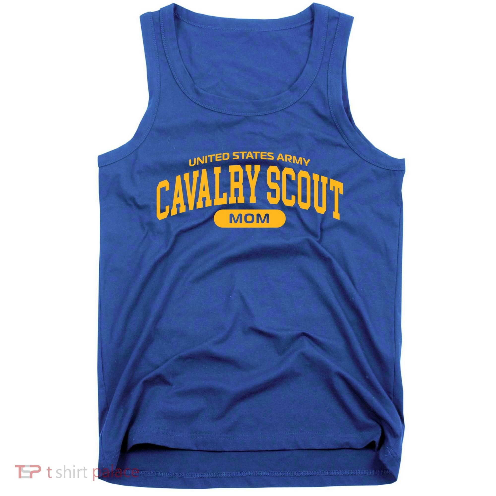 Proud Army Cavalry Scout Mom Gift Tank Top