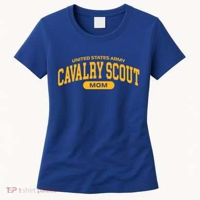 Proud Army Cavalry Scout Mom Gift Women's T-Shirt
