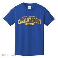 Proud Army Cavalry Scout Mom Gift Kids T-Shirt thumb 0