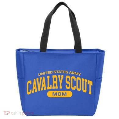 Proud Army Cavalry Scout Mom Gift Tote Bag