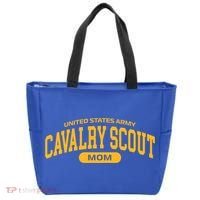 Proud Army Cavalry Scout Mom Gift Tote Bag thumb 0