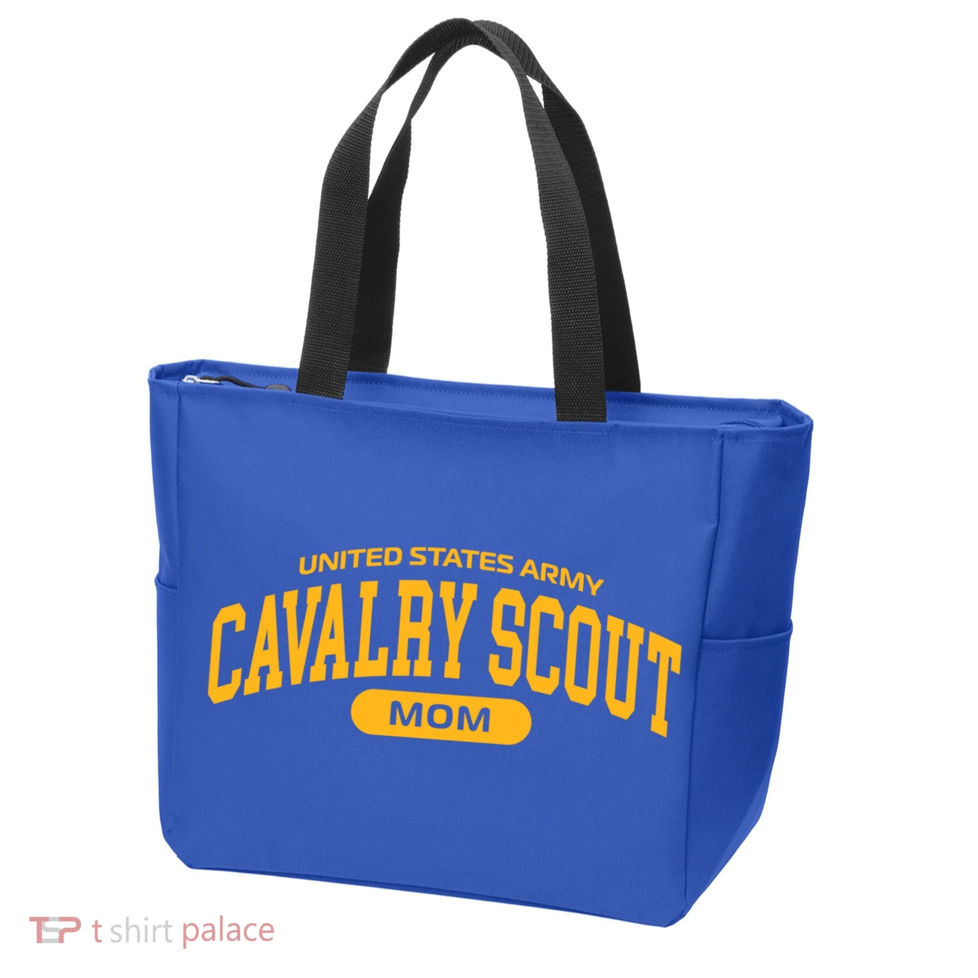 Proud Army Cavalry Scout Mom Gift Tote Bag