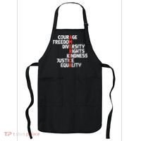 Protest America Courage Freedom Rights Resist Women Apron thumb 0