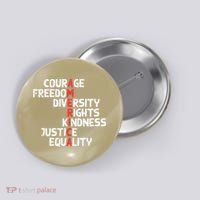 Protest America Courage Freedom Rights Resist Women Button thumb 0