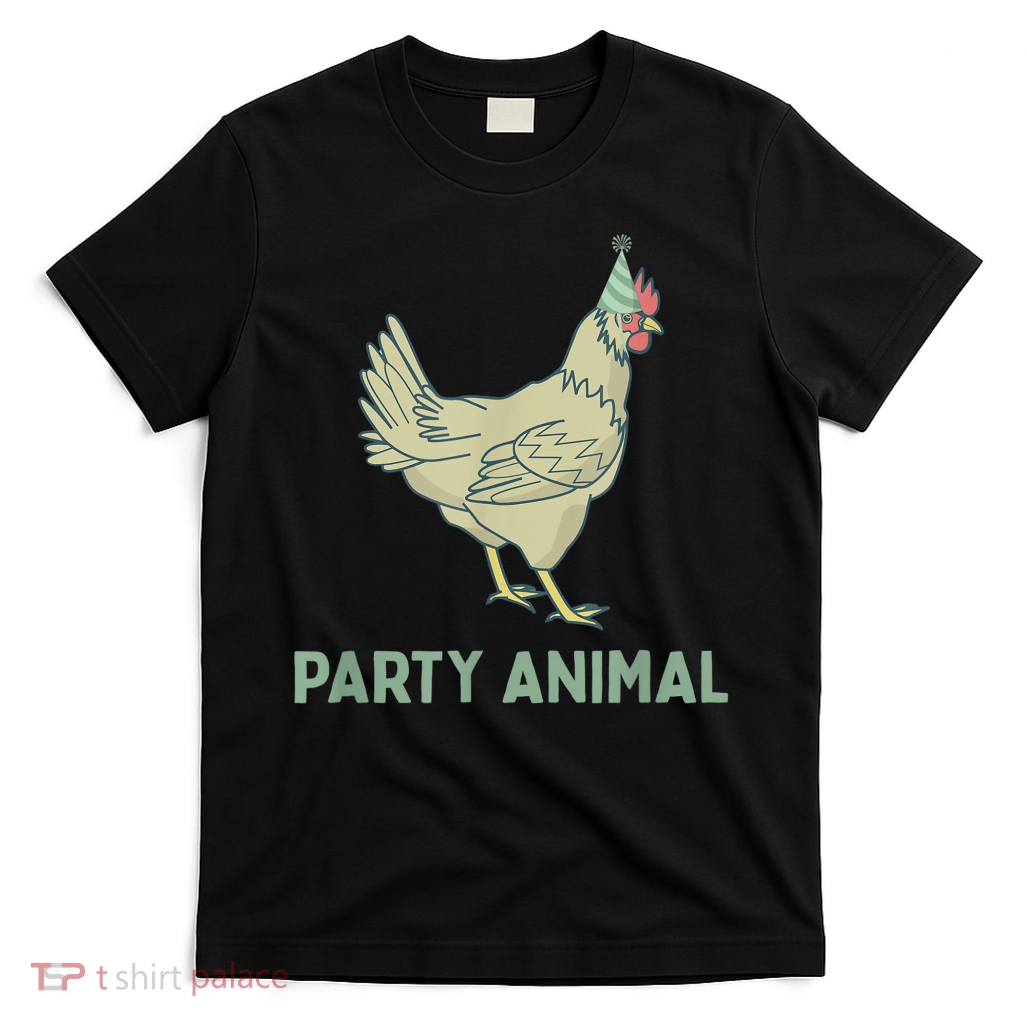 Party Animal Chicken Birthday, Chicken Birthday T-Shirt