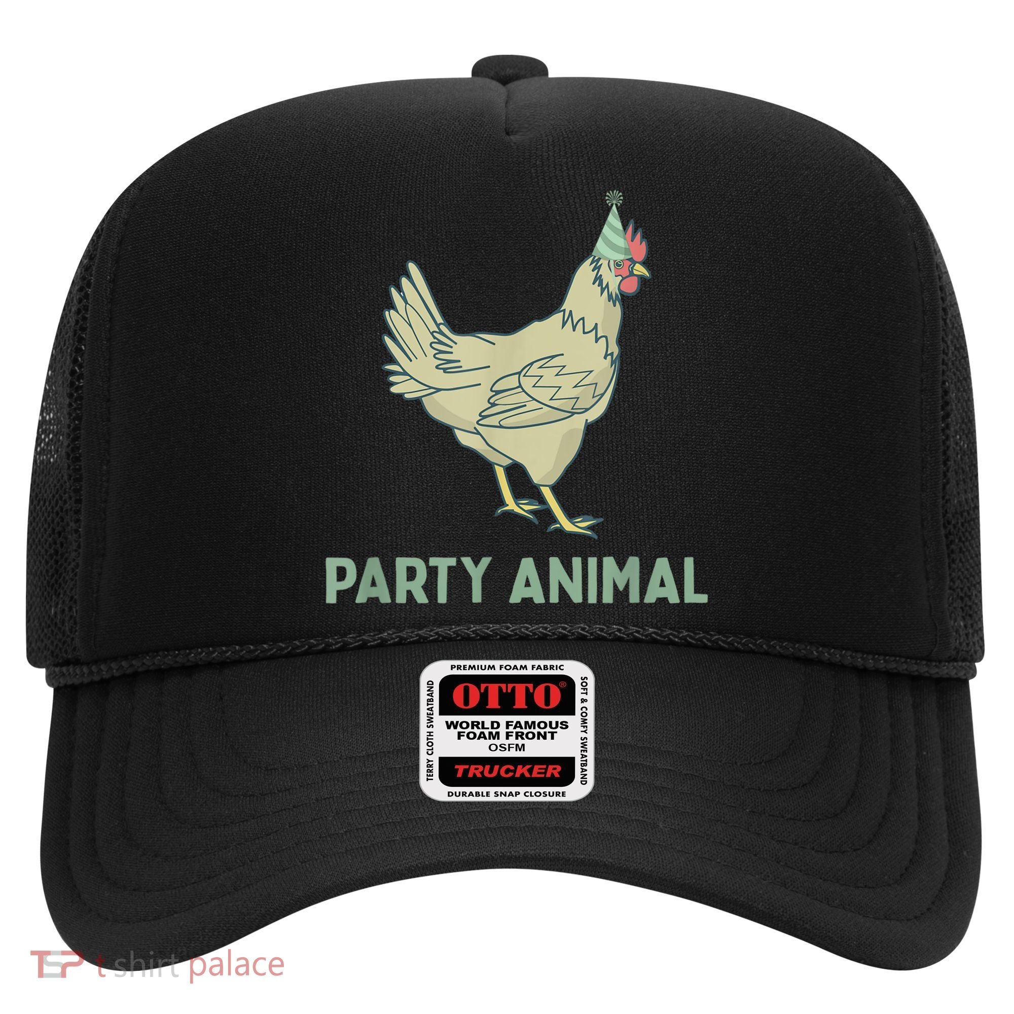 Party Animal Chicken Birthday, Chicken Birthday Hat