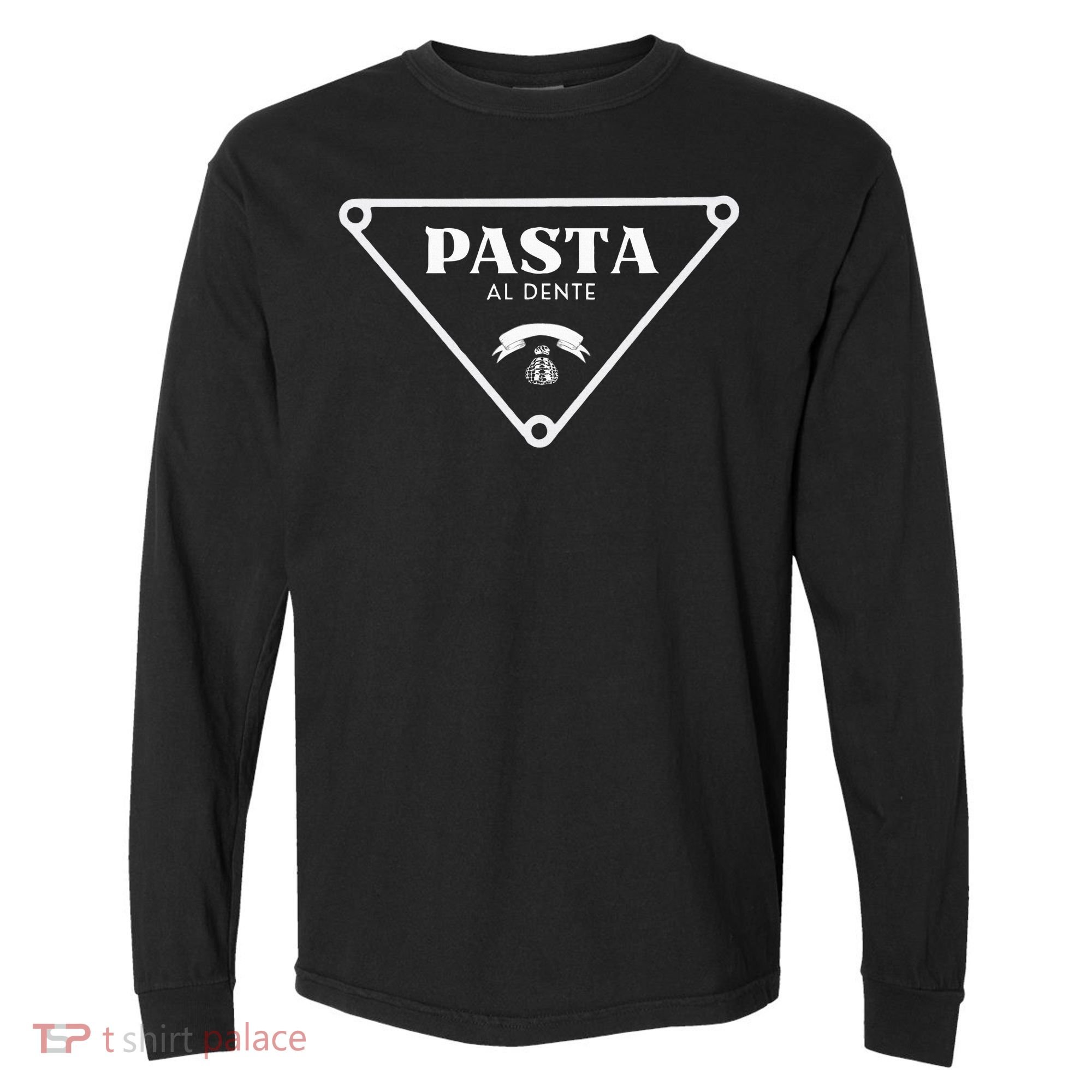 Pasta Al Dente Comfort Colors Heavyweight Long Sleeve T-Shirt