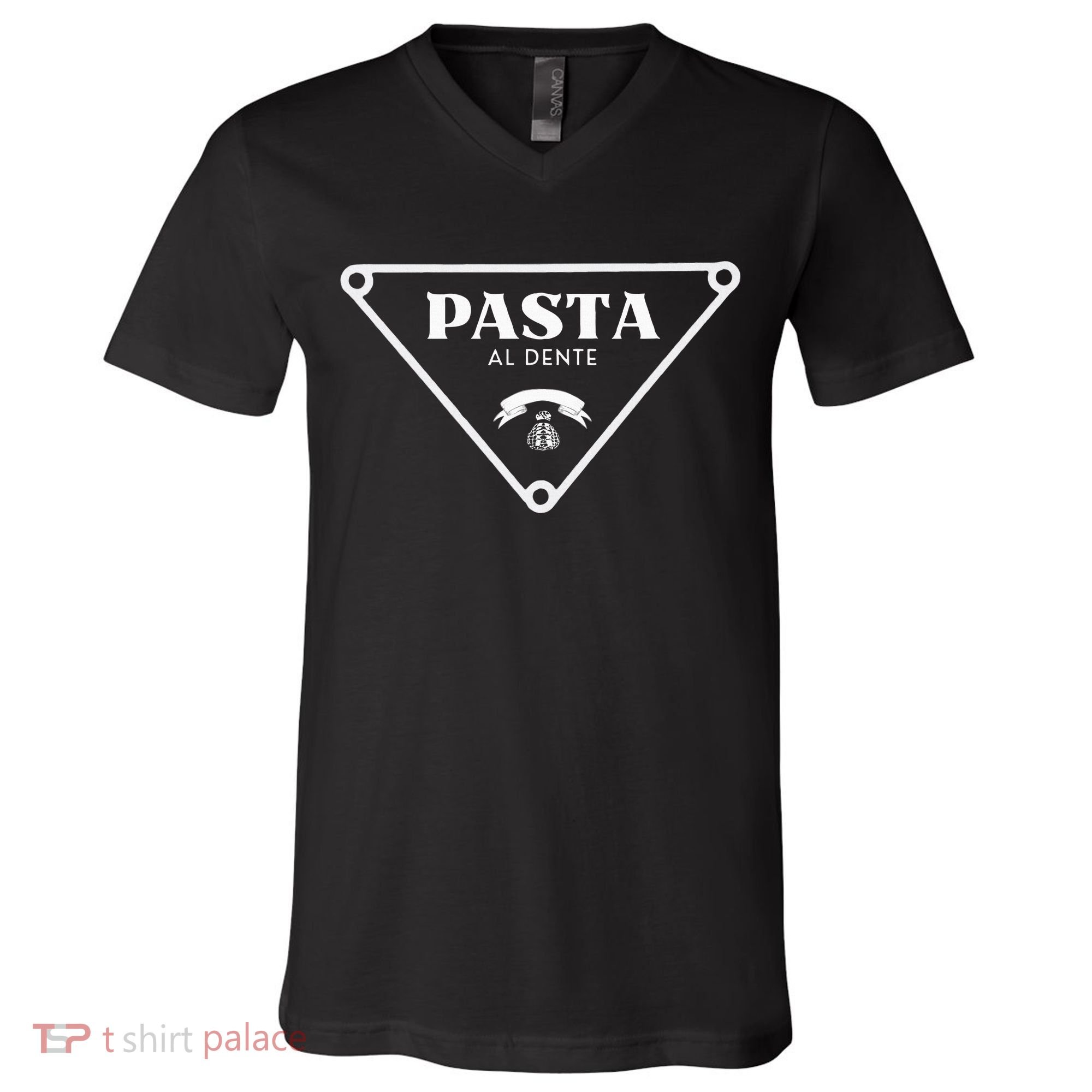 Pasta Al Dente V-Neck T-Shirt