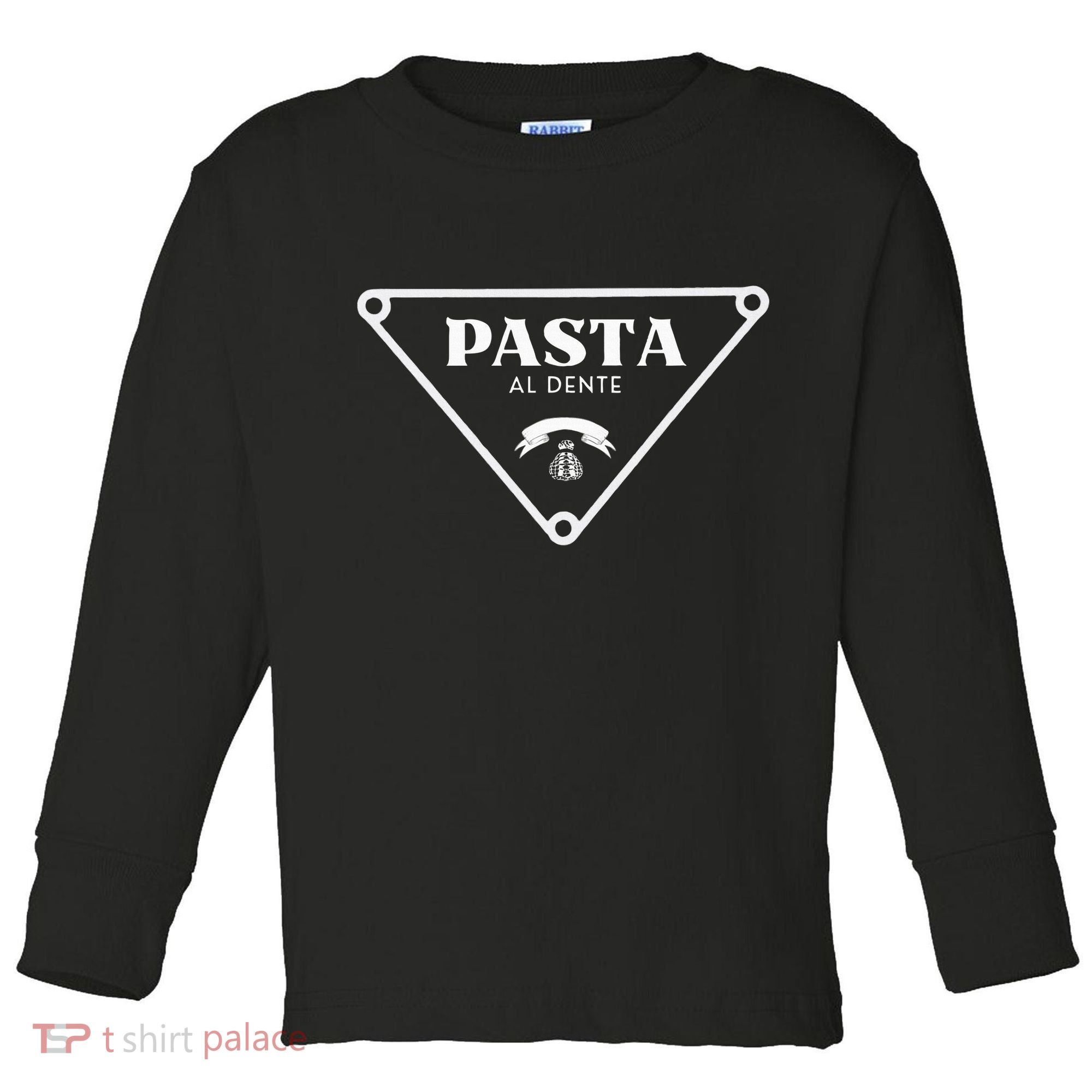 Pasta Al Dente Toddler Long Sleeve Shirt