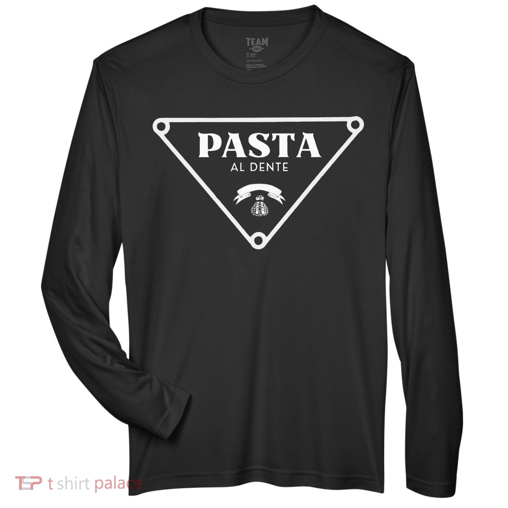 Pasta Al Dente Zone Performance Long-Sleeve T-Shirt