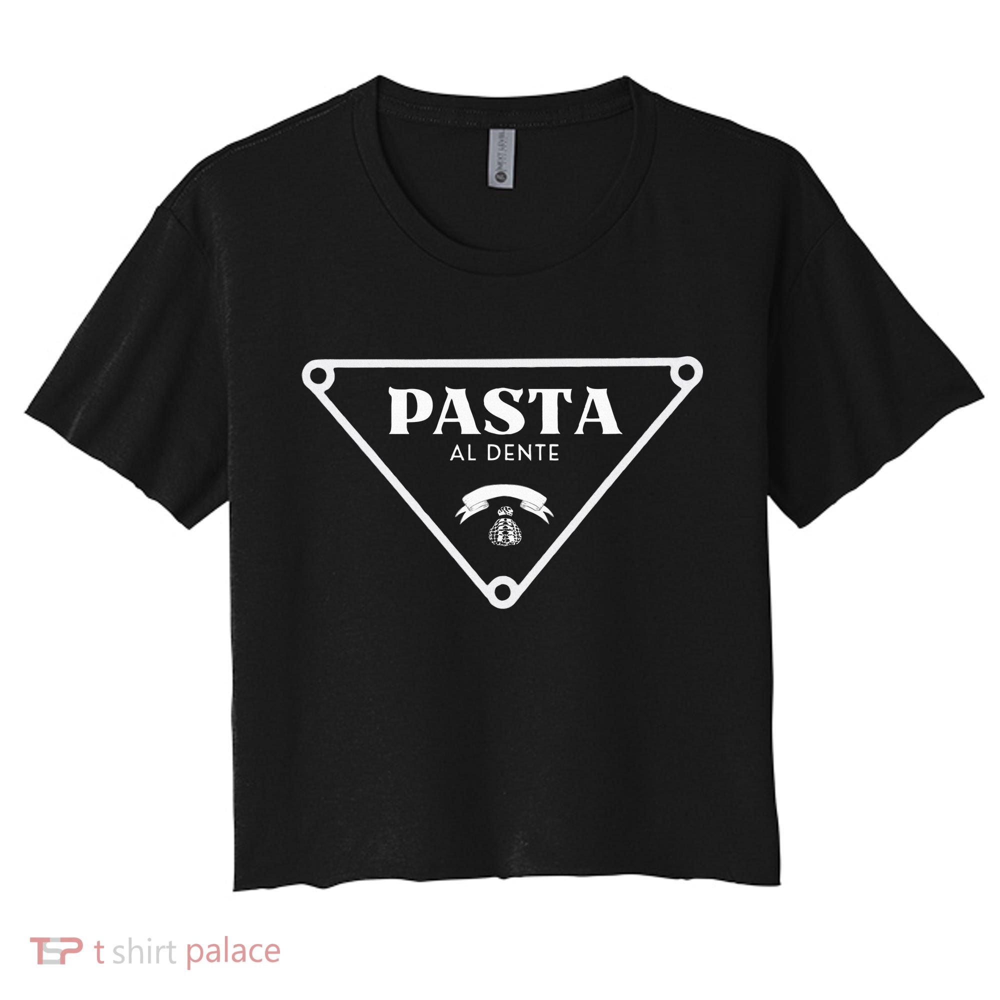 Pasta Al Dente Women's Crop Top Tee
