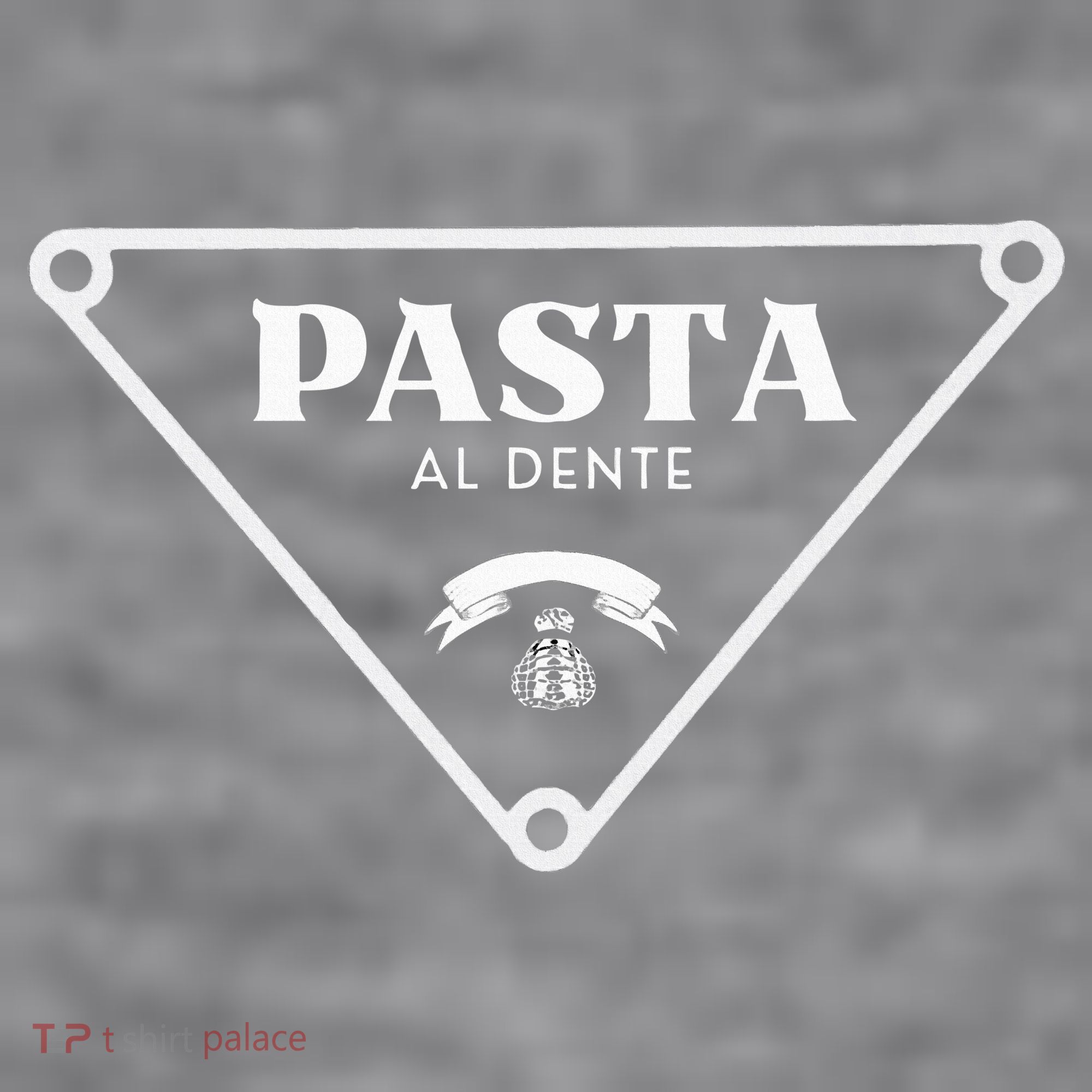 Pasta Al Dente Women's Racerback Cropped Tank
