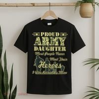 Proud Army Daughter Gift T-Shirt thumb 2