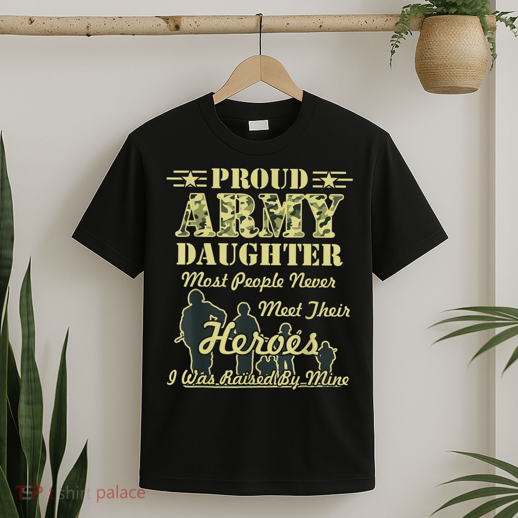 Proud Army Daughter Gift T-Shirt