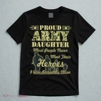 Proud Army Daughter Gift T-Shirt thumb 5