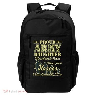 Proud Army Daughter Gift Backpack
