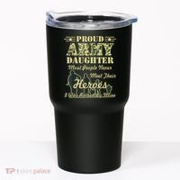Proud Army Daughter Gift Tumbler thumb 0