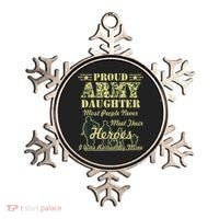 Proud Army Daughter Gift Ornament thumb 0