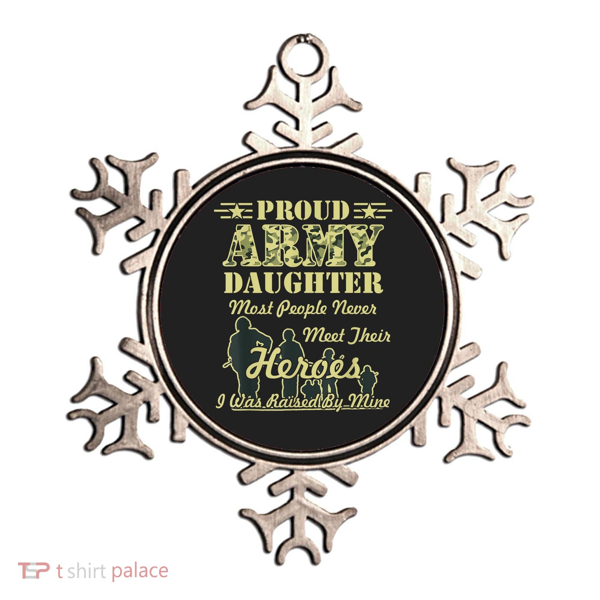 Proud Army Daughter Gift Ornament