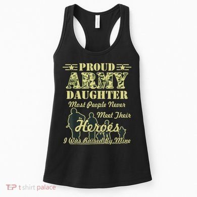 Proud Army Daughter Gift Women's Tank Top