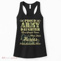 Proud Army Daughter Gift Women's Tank Top thumb 0