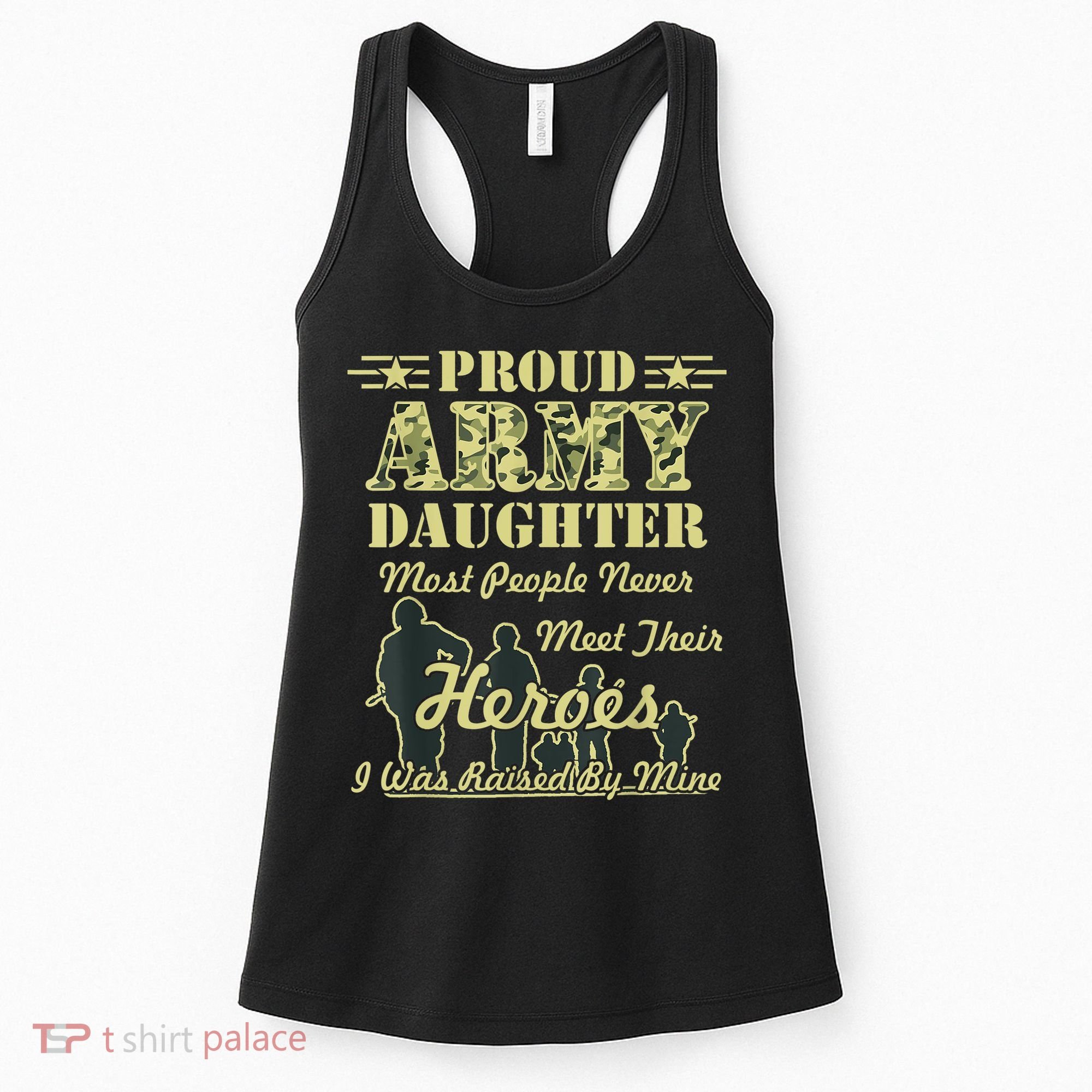 Proud Army Daughter Gift Women's Tank Top
