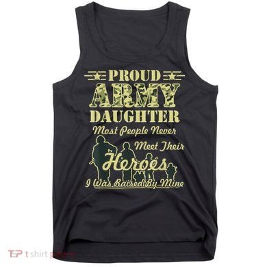 Proud Army Daughter Gift Tank Top