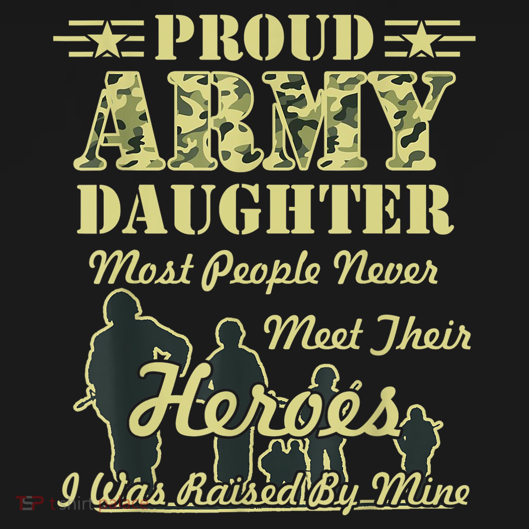 Proud Army Daughter Gift Tote Bag