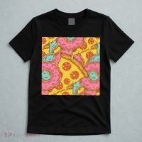 Pizza And Donuts Fast Food T-Shirt thumb 5