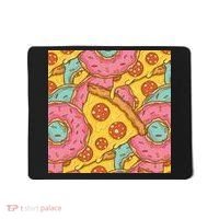 Pizza And Donuts Fast Food Mousepad thumb 0