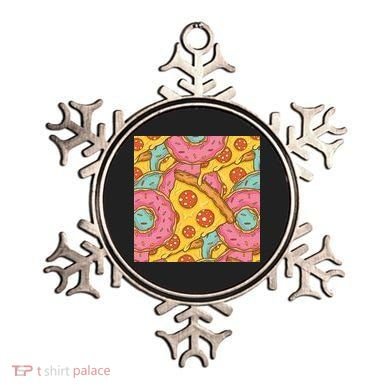 Pizza And Donuts Fast Food Ornament