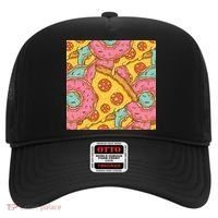 Pizza And Donuts Fast Food Hat thumb 0