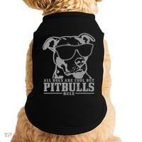 Pitbull All Dogs Are Cool Pitbulls Rule Funny Pitbull Doggie Tank thumb 0