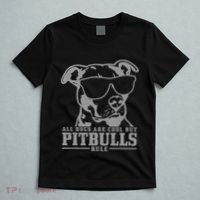 Pitbull All Dogs Are Cool Pitbulls Rule Funny Pitbull T-Shirt thumb 5