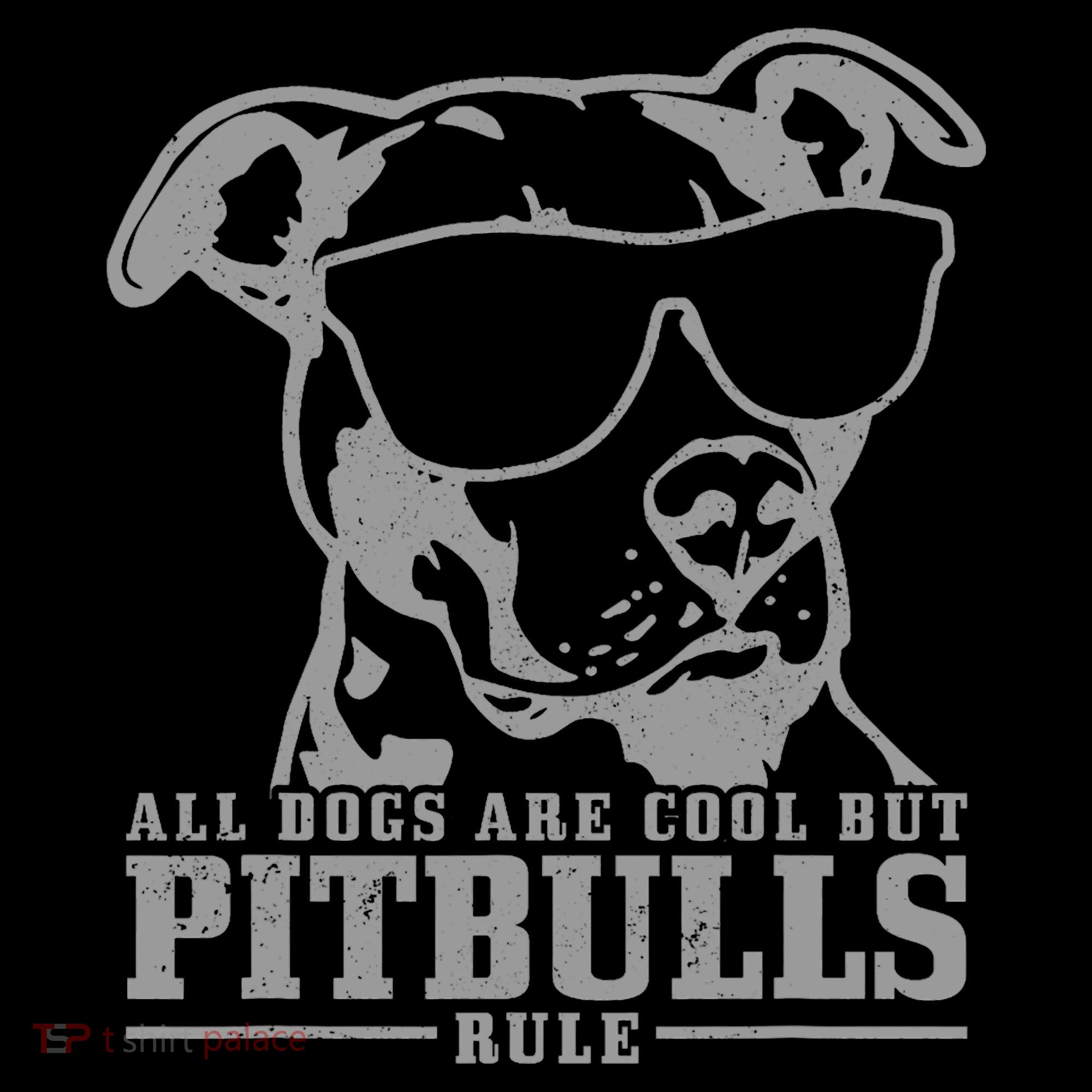 Pitbull All Dogs Are Cool Pitbulls Rule Funny Pitbull Coffee Mug