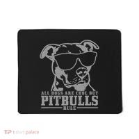Pitbull All Dogs Are Cool Pitbulls Rule Funny Pitbull Mousepad thumb 0