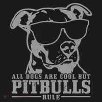 Pitbull All Dogs Are Cool Pitbulls Rule Funny Pitbull Mousepad thumb 1