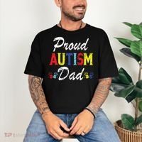 Proud Autism Dad Gift Comfort Colors T-Shirt thumb 3