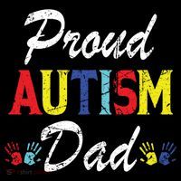 Proud Autism Dad Gift Doggie Tank thumb 4
