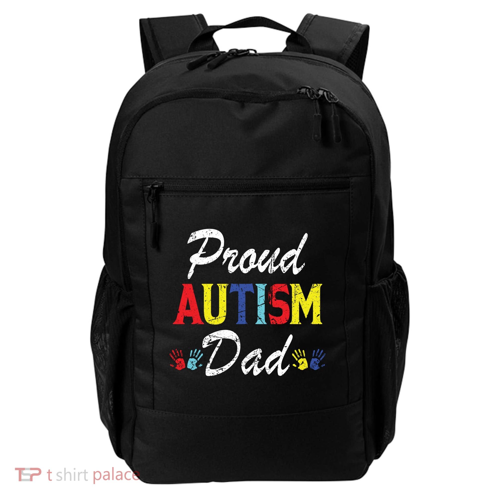 Proud Autism Dad Gift Backpack
