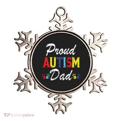 Proud Autism Dad Gift Ornament
