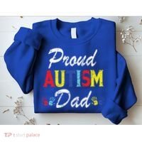 Proud Autism Dad Gift Sweatshirt thumb 2