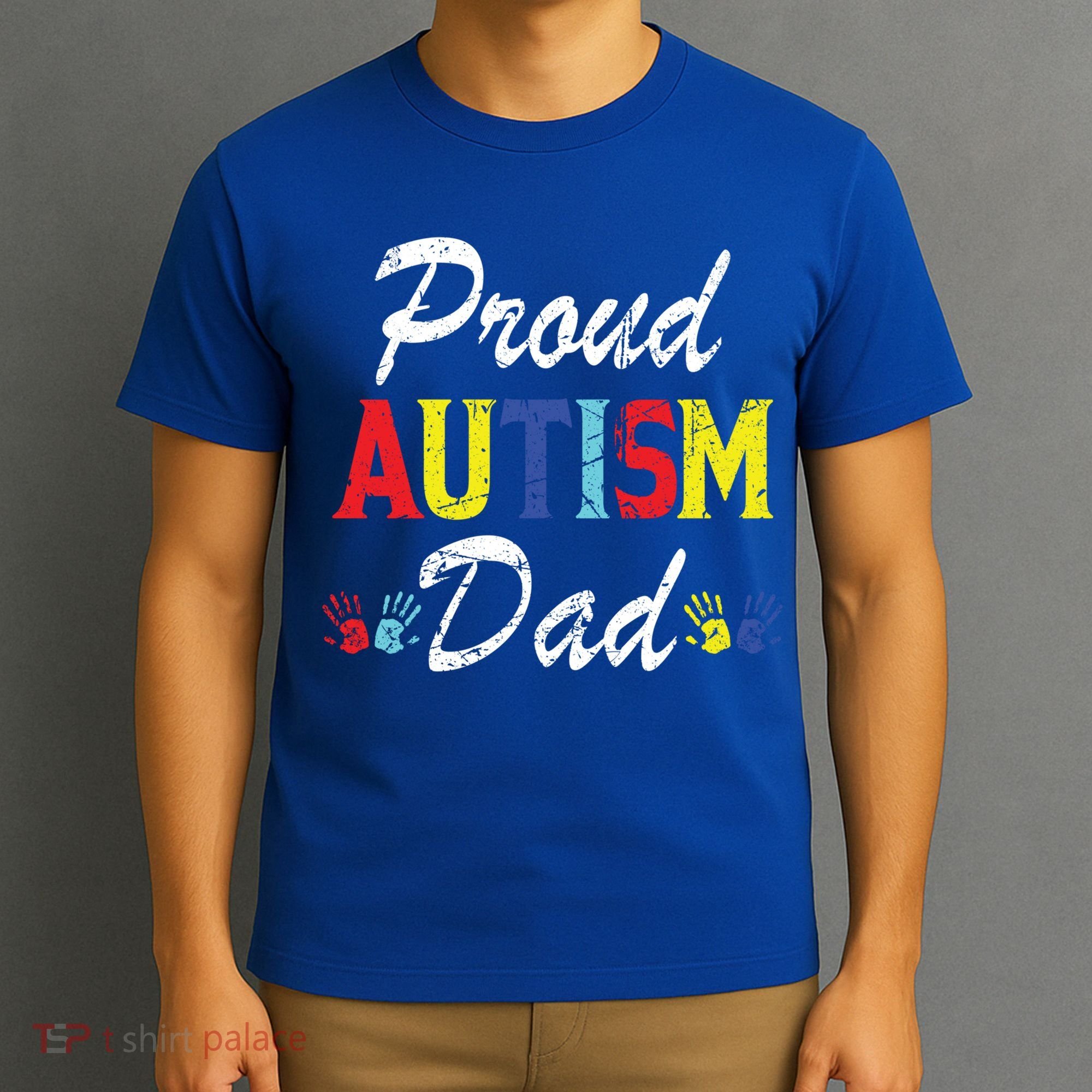 Proud Autism Dad Gift T-Shirt