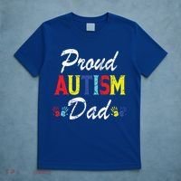 Proud Autism Dad Gift T-Shirt thumb 5