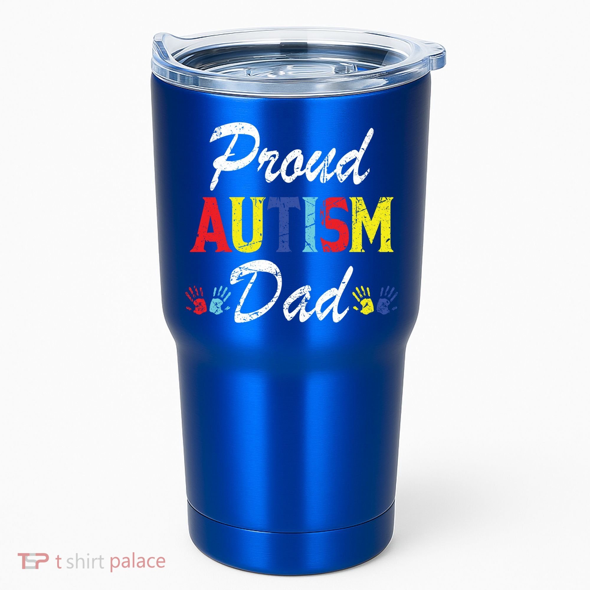 Proud Autism Dad Gift Tumbler