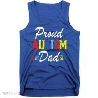 Proud Autism Dad Gift Tank Top thumb 0
