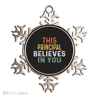 Principal Appreciation Design This Principal Believes In You Ornament